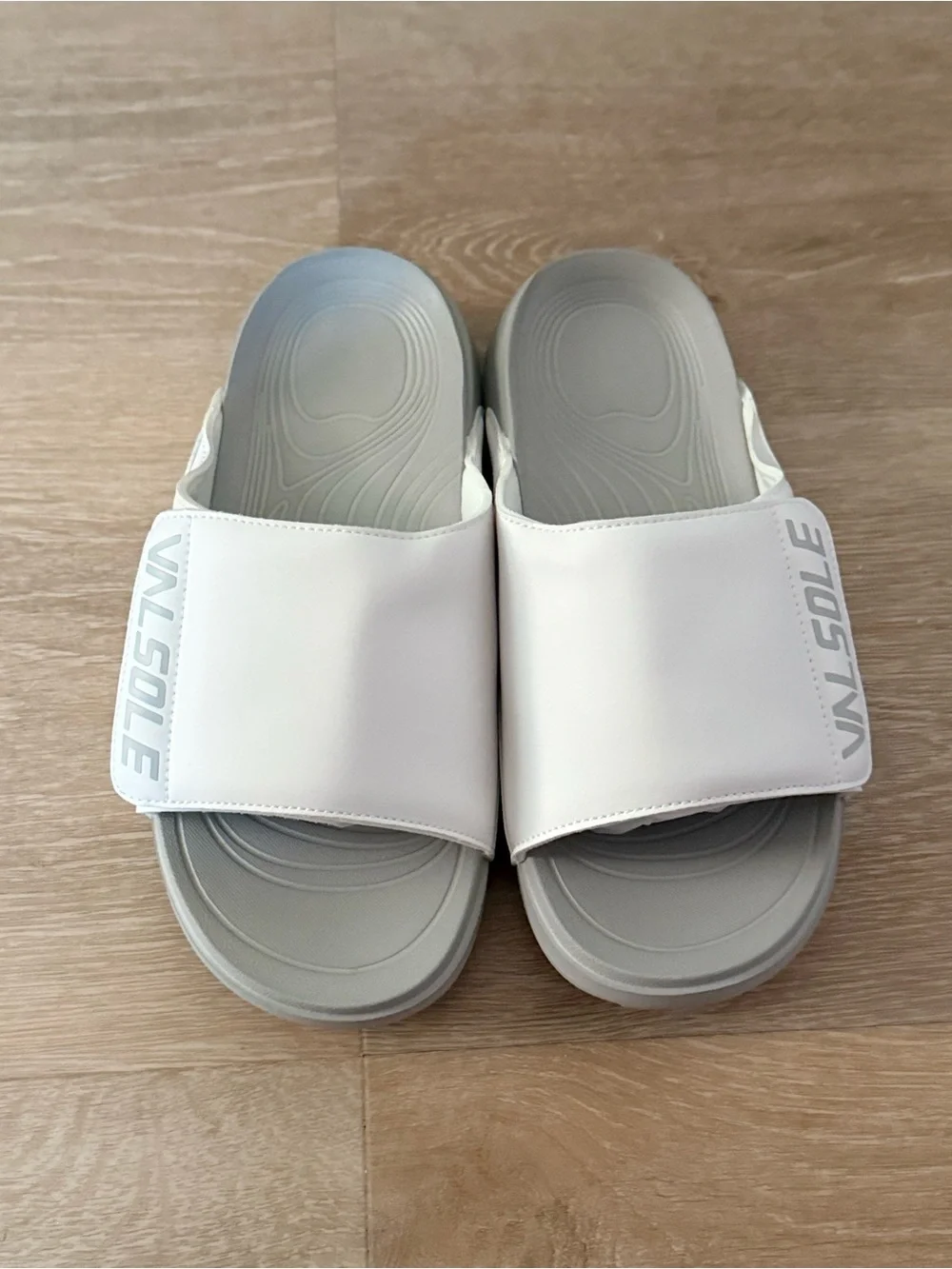 Valsole Recovery White Slide Sandals Size US 7M Orthopedic Shoes